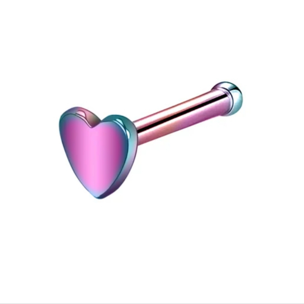 Heart Nose Stud Ring 8$